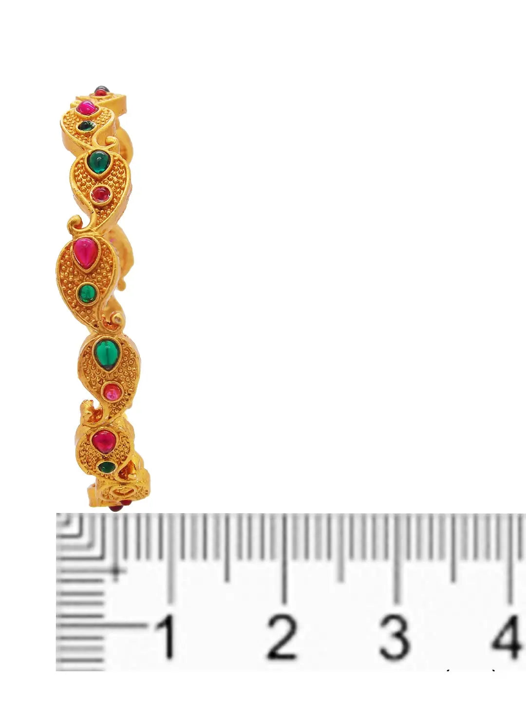 Gold Plated Paisley Bangles
